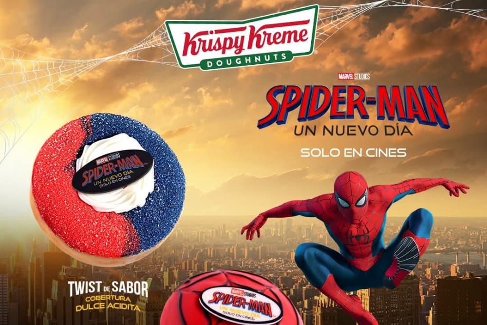 Krispy Kreme con sabor a Spider-Man: Un nuevo día