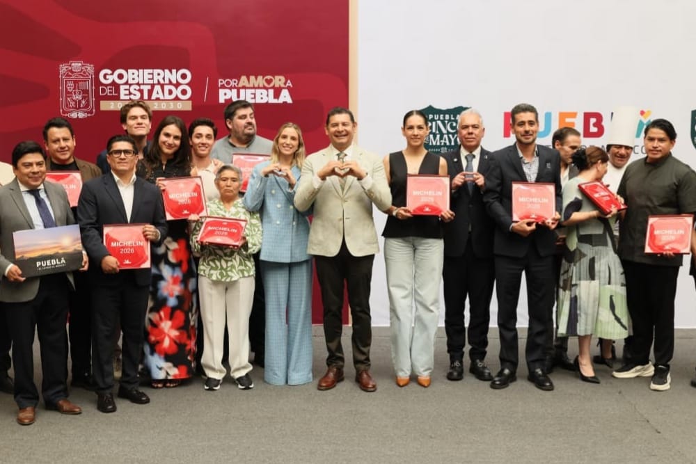Puebla reconoce a restaurantes distinguidos por la Guía MICHELIN