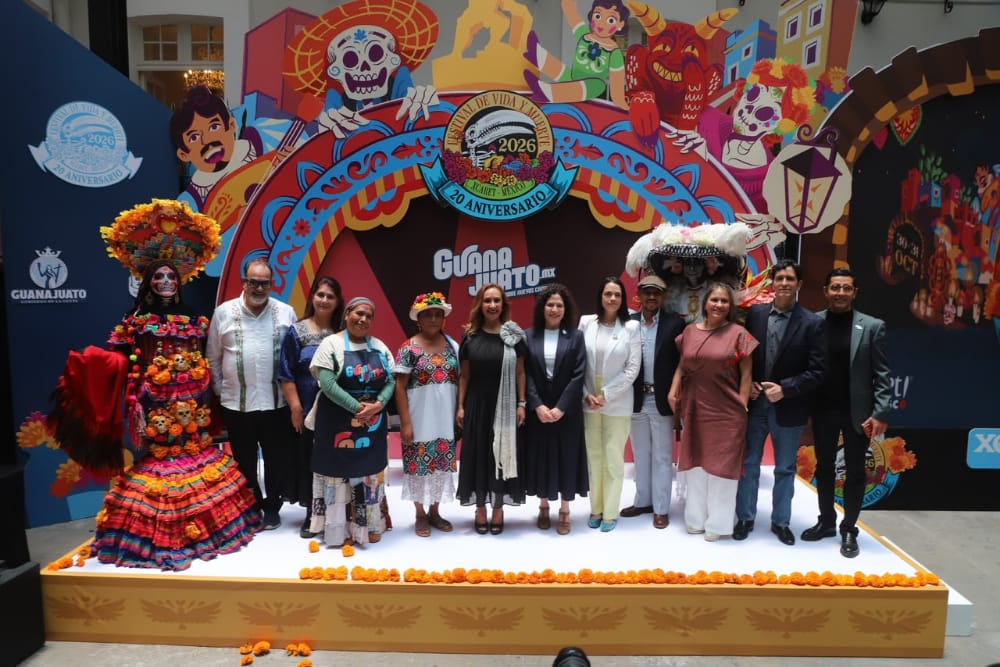Xcaret y Guanajuato juntos en la vigésima edición del Festival de Vida y Muerte