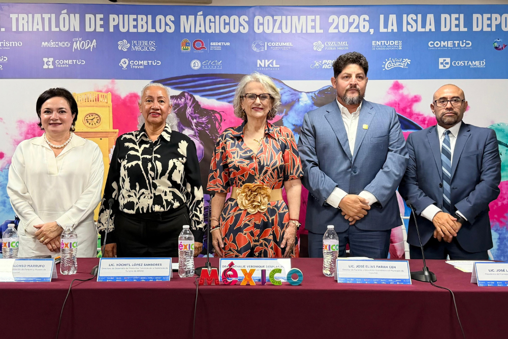 Tradiciones, playa y deporte con el Primer Triatlón de Pueblos Mágicos Cozumel 2026