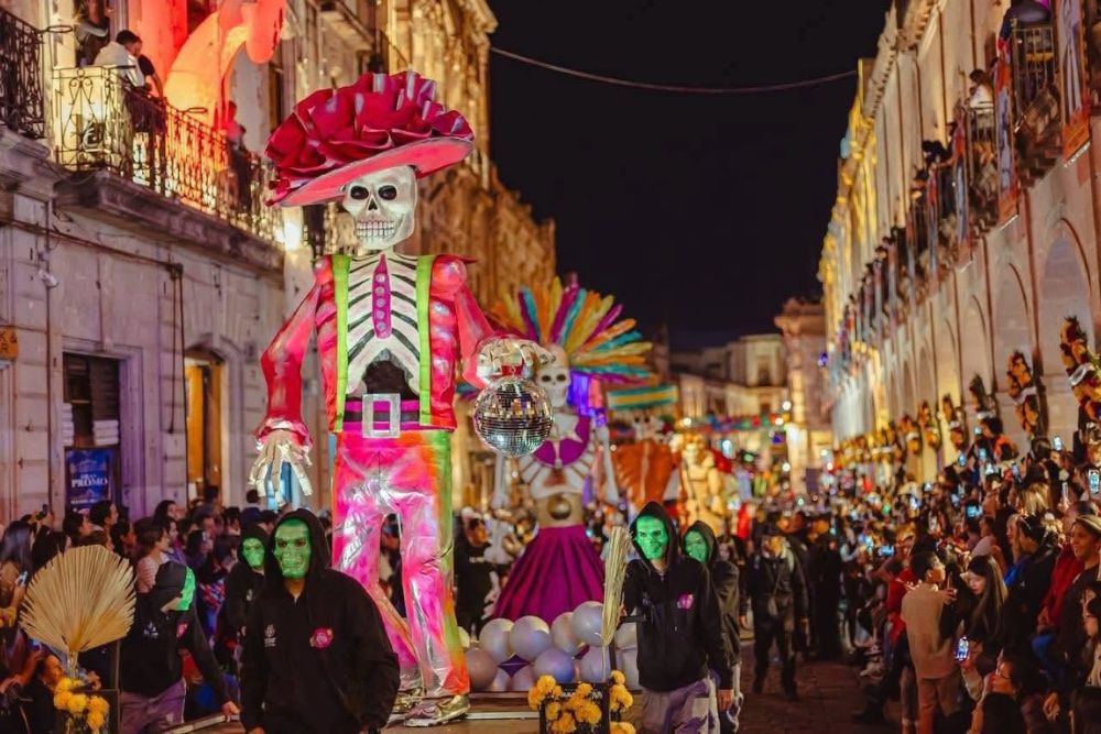 Zacatecas se llena de color, tradición y cultura con el Festival de Día de Muertos 2026